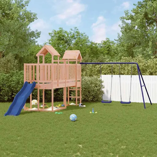 Aire de jeux d'extérieur bois massif de douglas