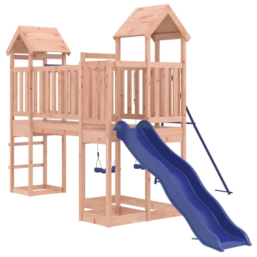 Aire de jeux d'extérieur bois massif de douglas - 3