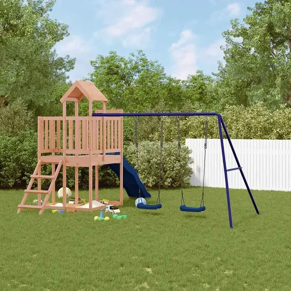 Aire de jeux d'extérieur bois massif de douglas