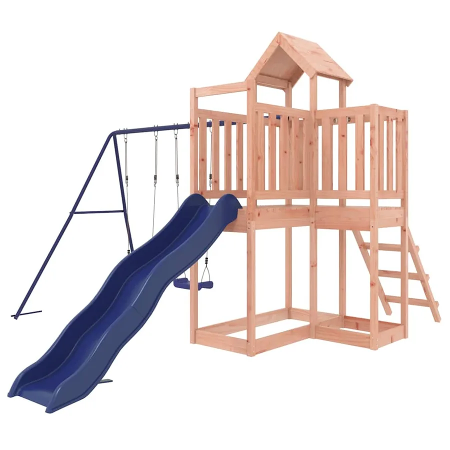 Aire de jeux d'extérieur bois massif de douglas - 3