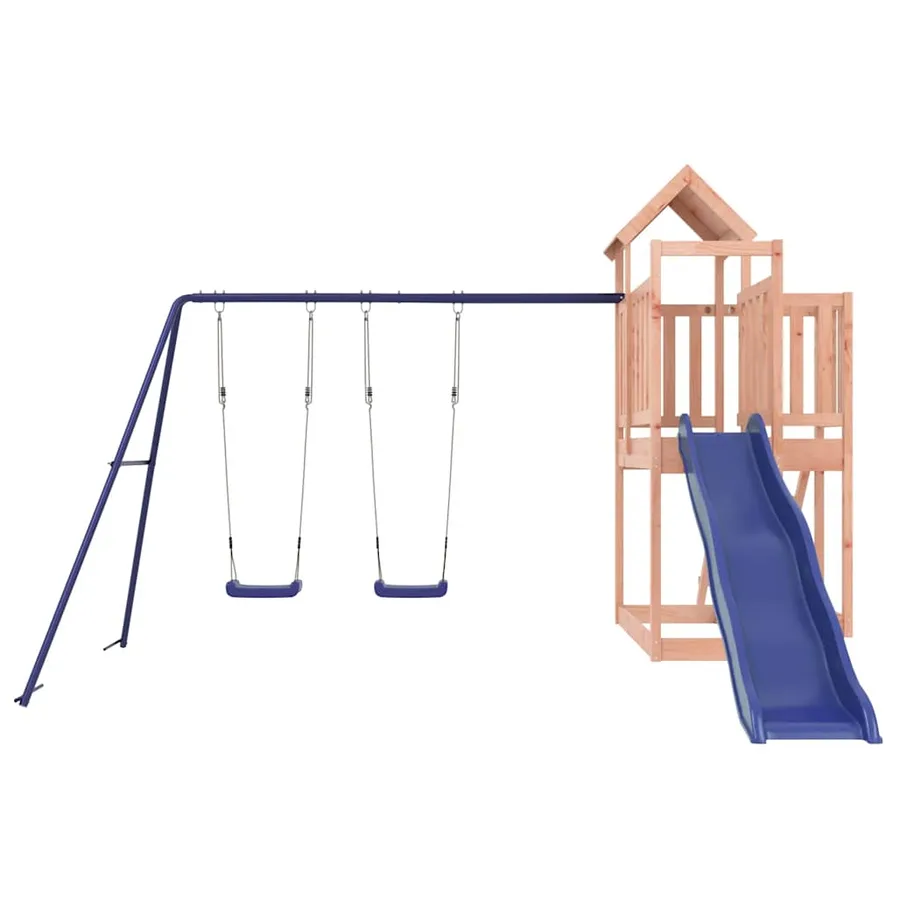 Aire de jeux d'extérieur bois massif de douglas - 4
