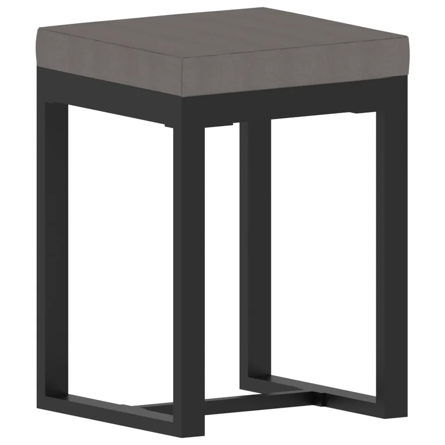 Salon de jardin 8 pcs avec coussins Résine tressée Anthracite - 11