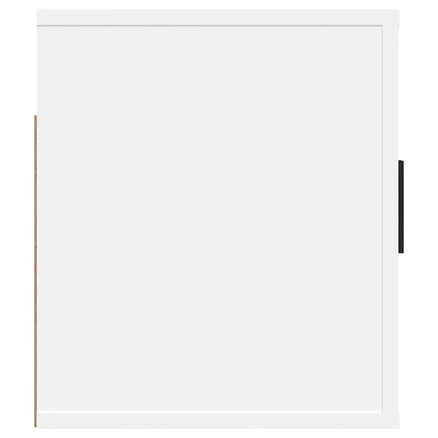 Meuble TV mural Blanc 100x34,5x40 cm - 6