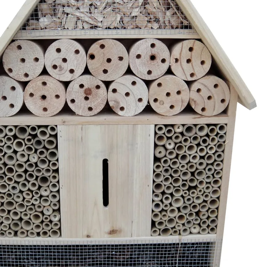 Hôtel à insectes XXL 45,5x15x99 cm - 6