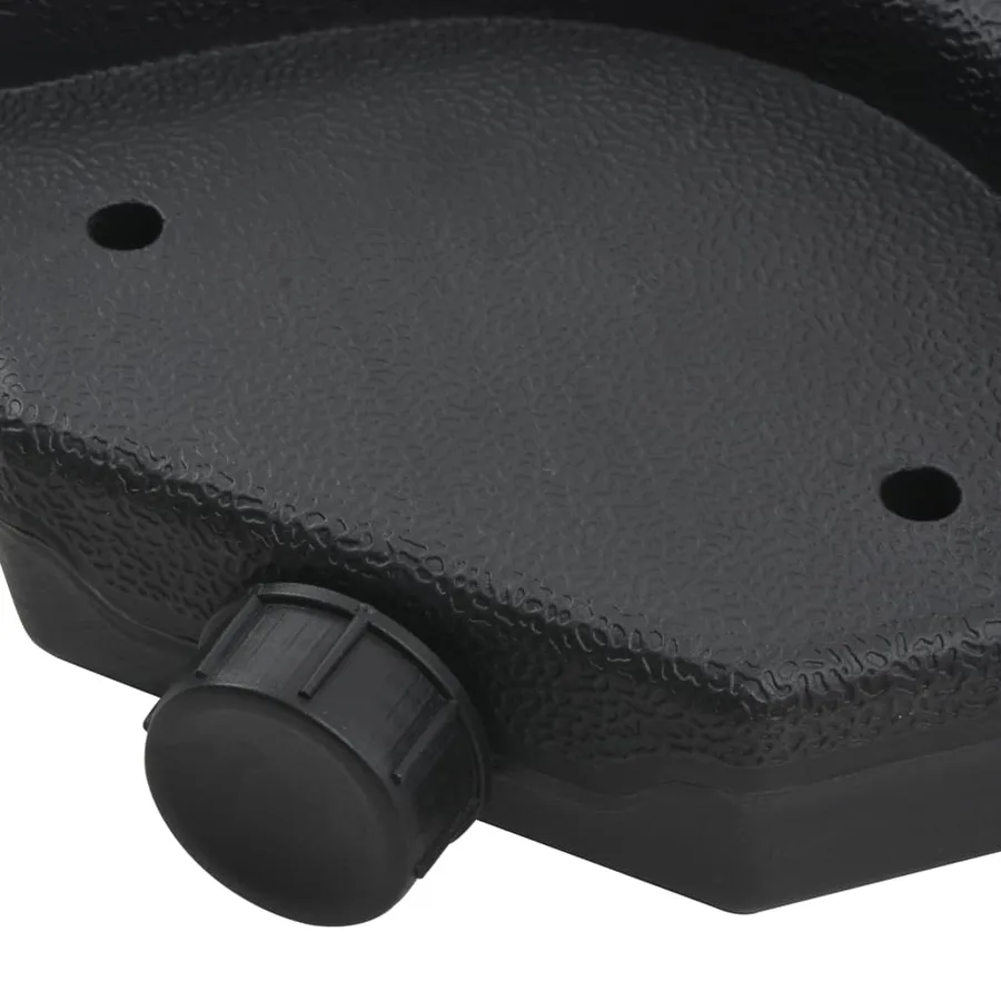 Parasol de jardin avec base portable anthracite - 11