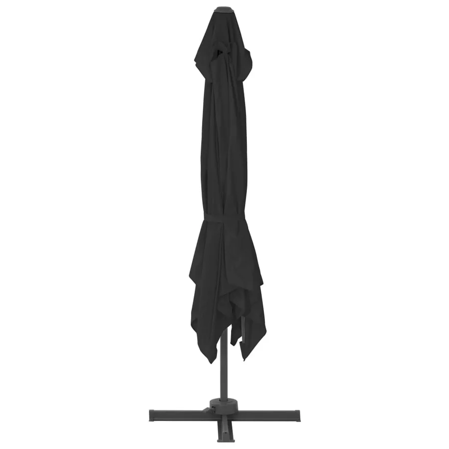 Parasol de jardin avec base portable anthracite - 4