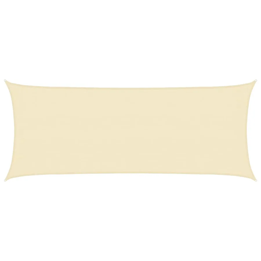 Voile d'ombrage 160 g/m² Crème 2x4,5 m PEHD - 2