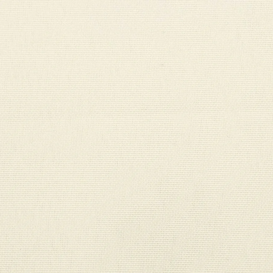 Coussin de banc de jardin blanc crème tissu oxford - 7