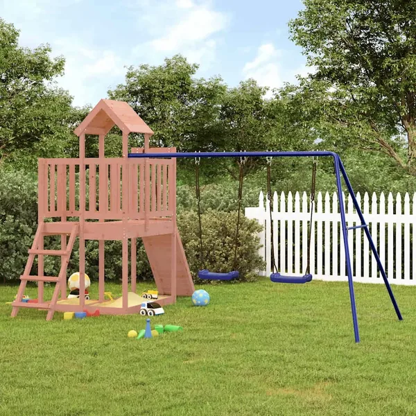 Aire de jeux d'extérieur bois massif de douglas