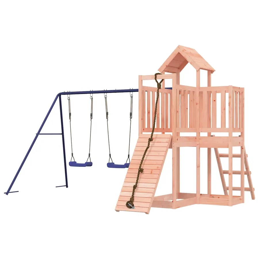 Aire de jeux d'extérieur bois massif de douglas - 3