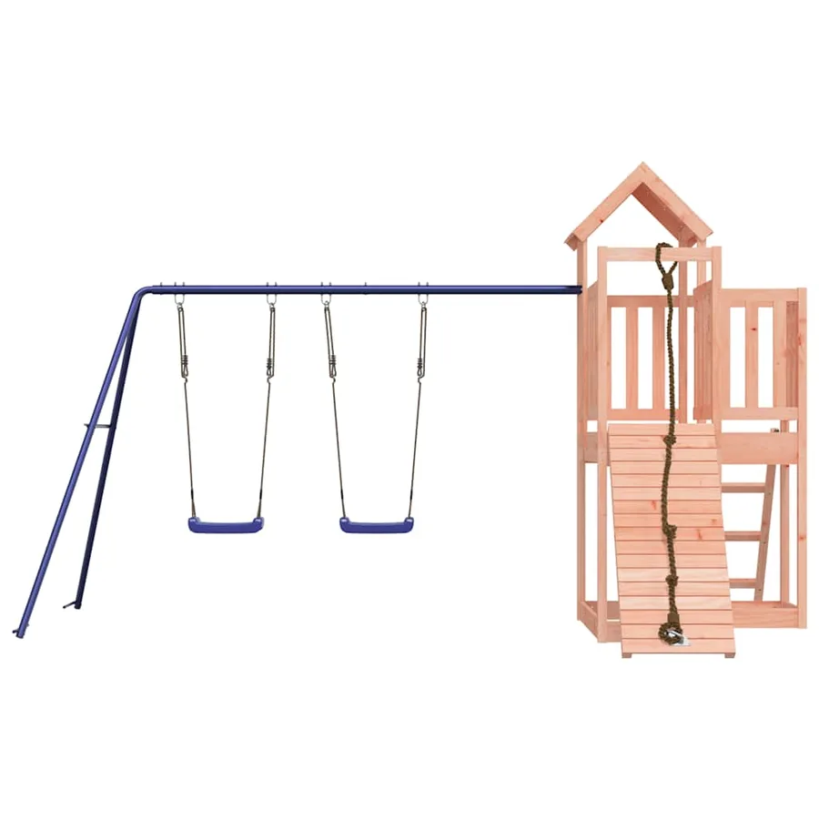 Aire de jeux d'extérieur bois massif de douglas - 4