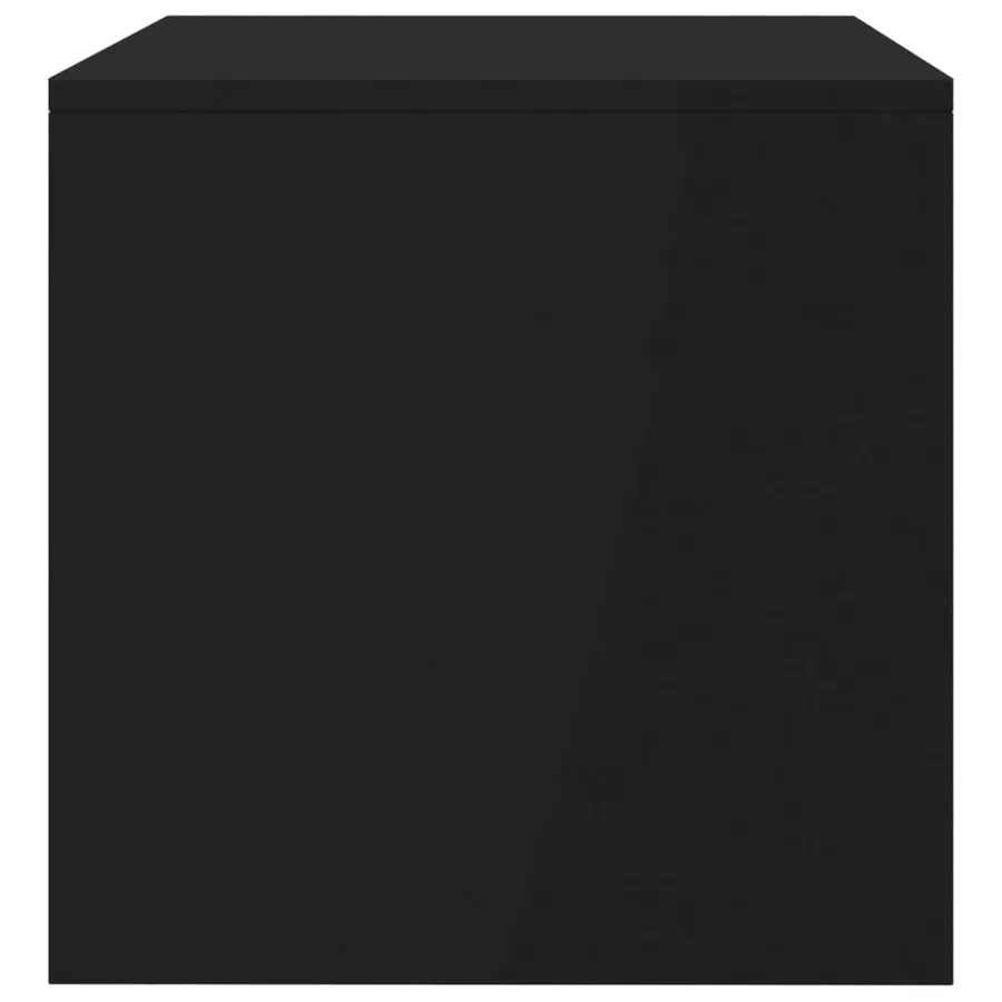 Meuble TV Noir 100x40x40 cm Bois d’ingénierie - 5