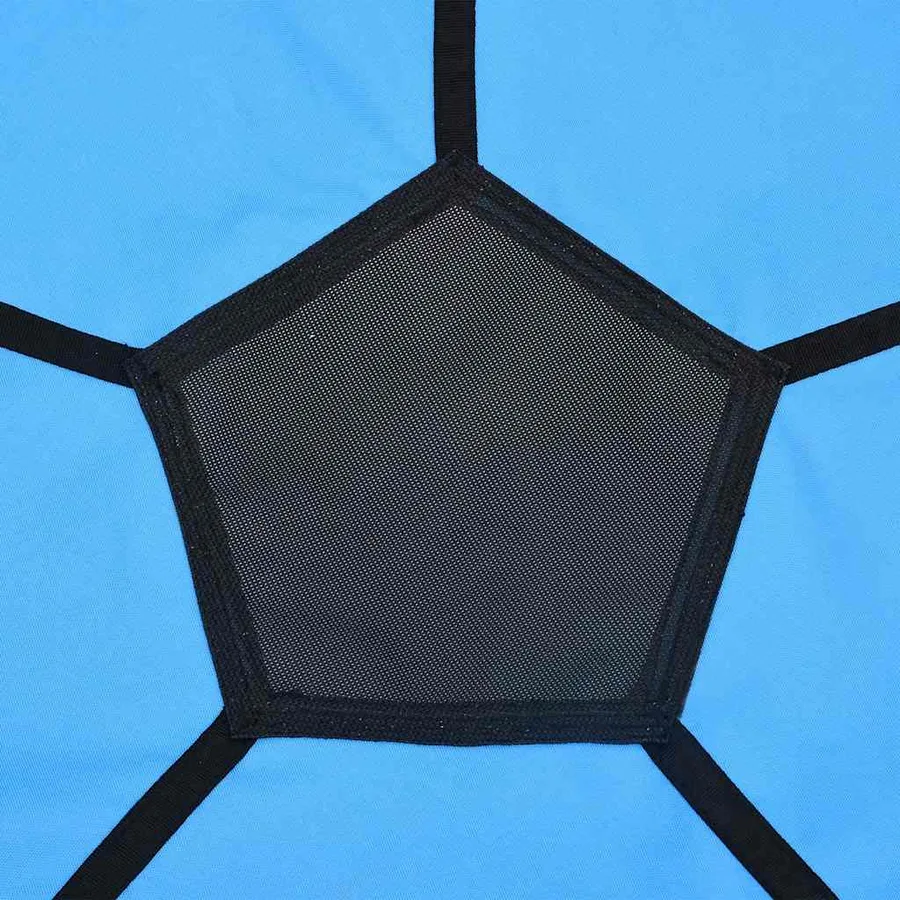 Balançoire nid d'oiseau Motif de ballon de foot 100 cm - 5