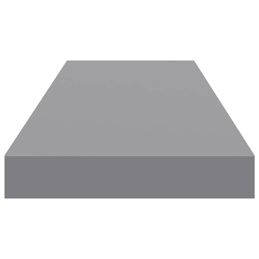 Étagère flottante murale gris 80x23,5x3,8 cm MDF - 7