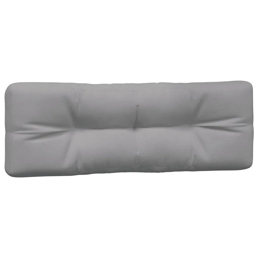 Coussins de palette lot de 5 gris tissu - 4