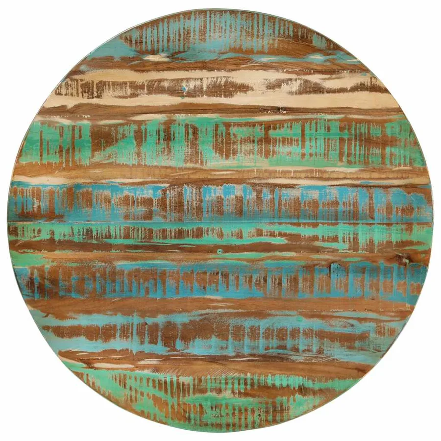 Table basse Bois massif de récupération 65x32 cm - 8