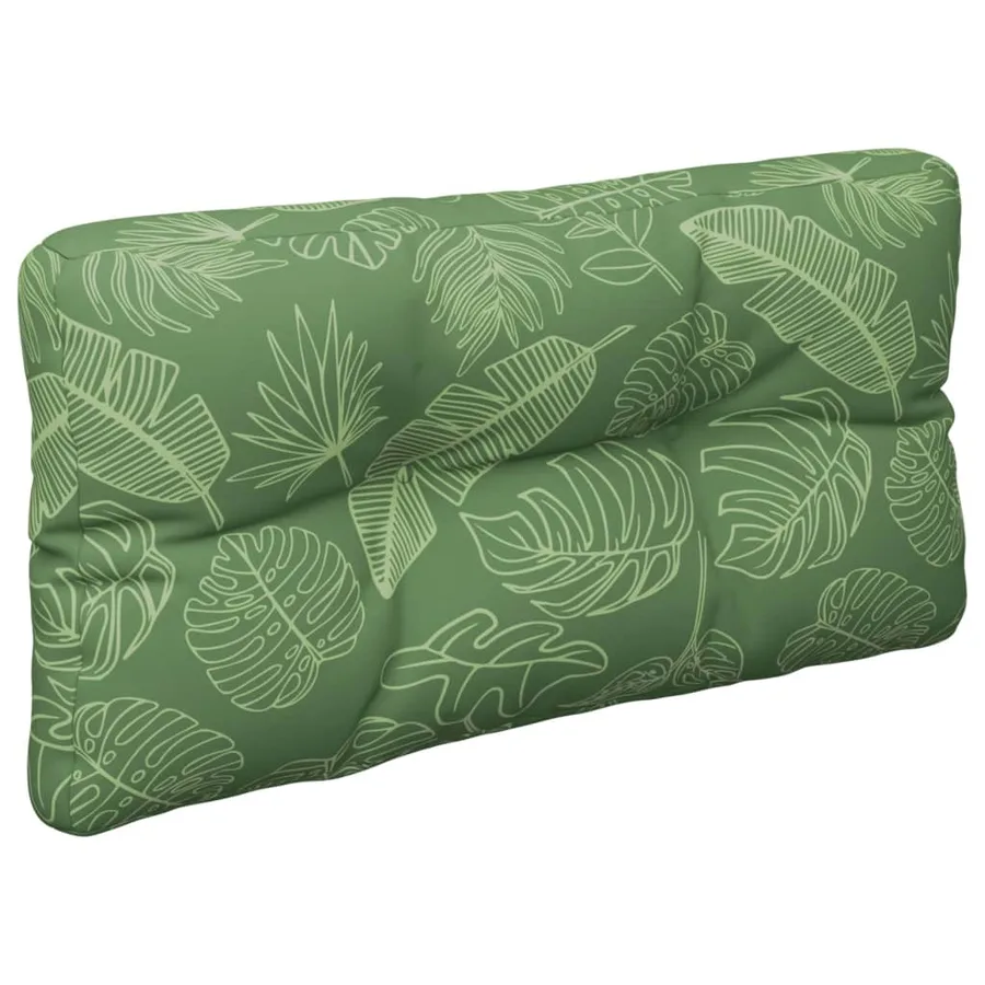 Coussins de palette lot de 2 motif de feuilles tissu - 4