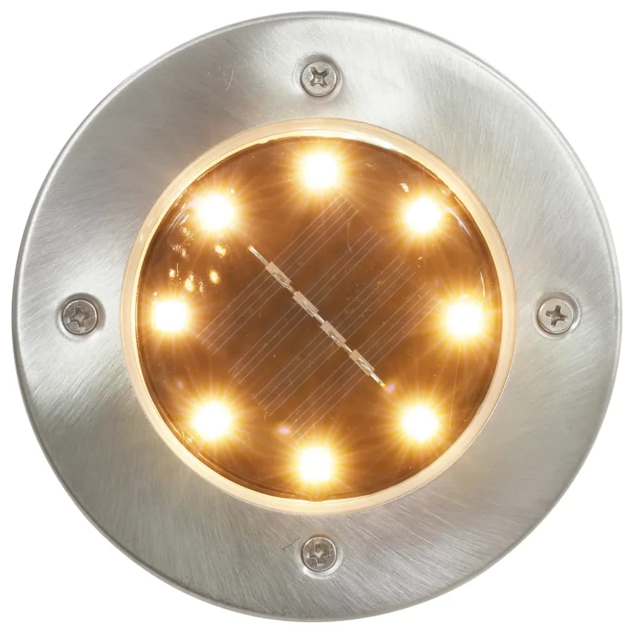 Lampes solaires de sol 8 pcs Lumières LED couleur RVB - 6