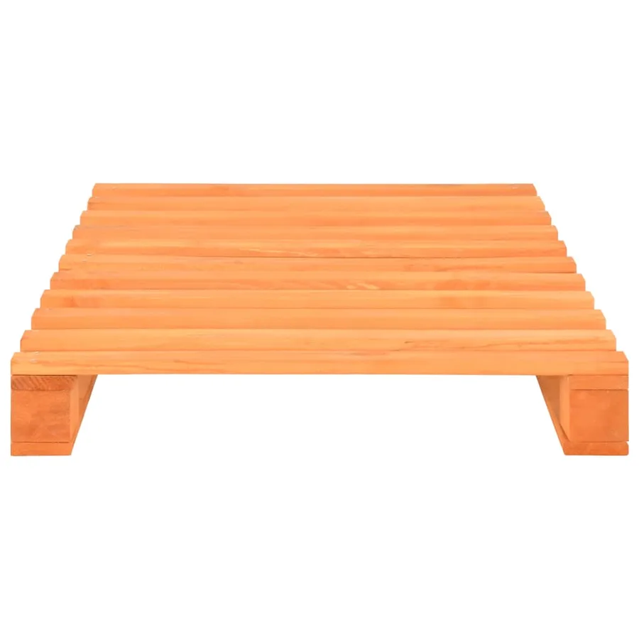 Cadre de lit de palette sans matelas 90x200 cm bois massif - 3
