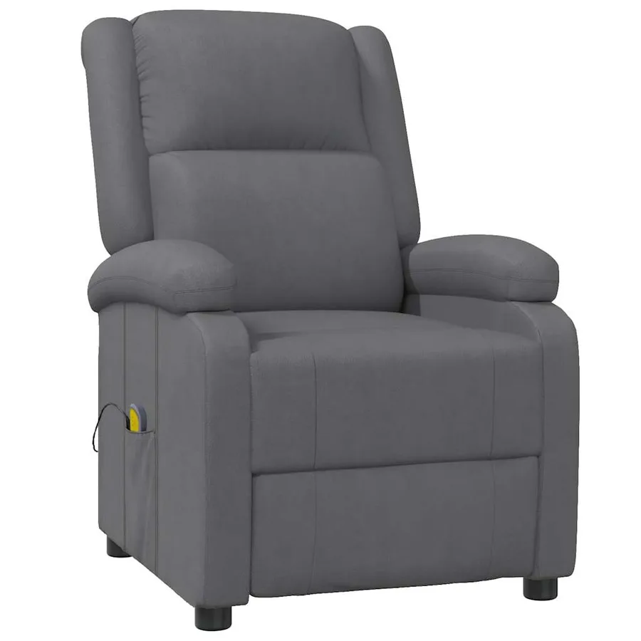 Fauteuil de massage Gris Similicuir - 2