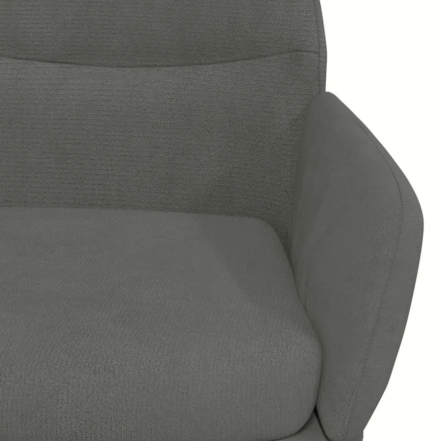 Chaise de relaxation Gris foncé Velours - 6