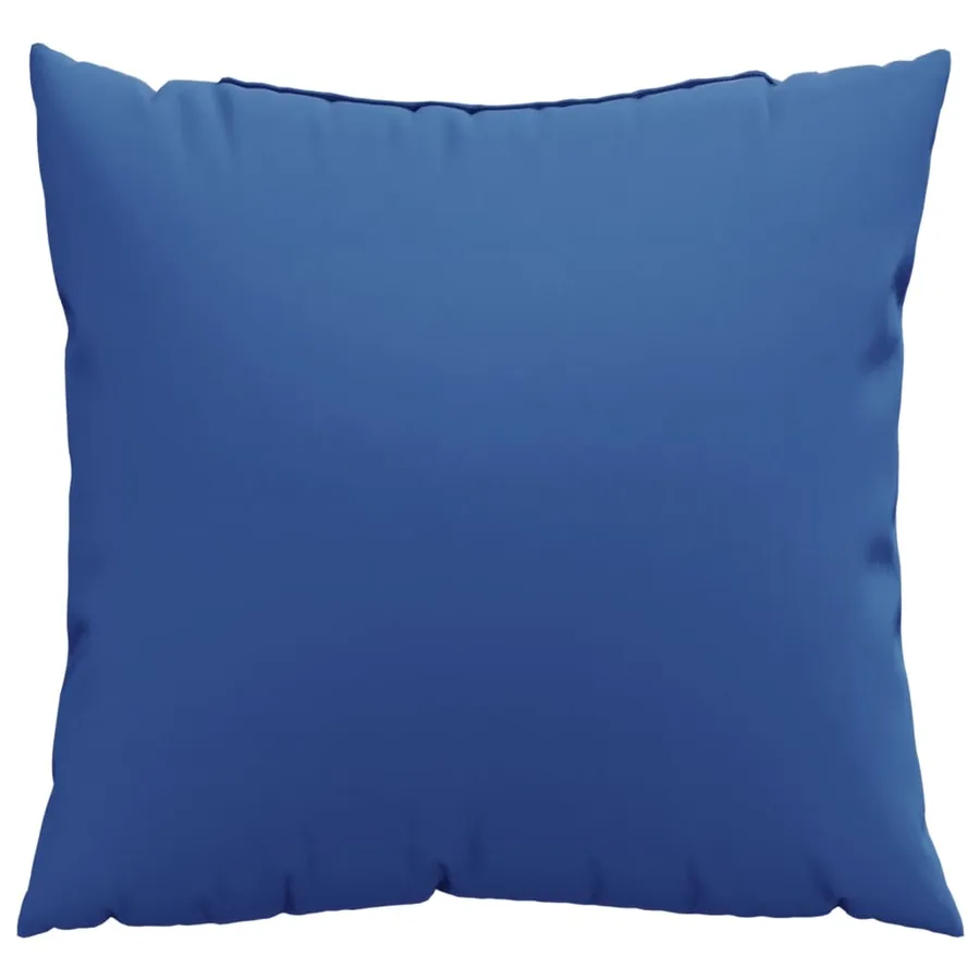 Coussins de canapé 4 pcs bleu royal 50x50 cm tissu - 3