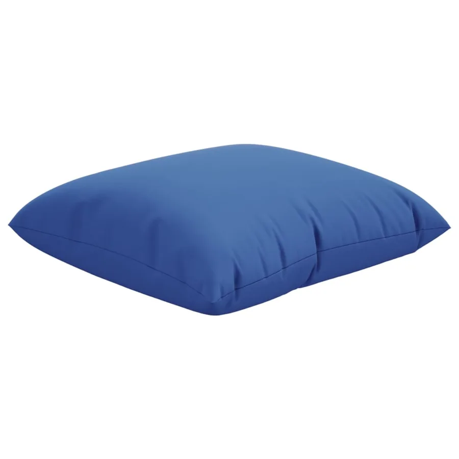 Coussins de canapé 4 pcs bleu royal 50x50 cm tissu - 5