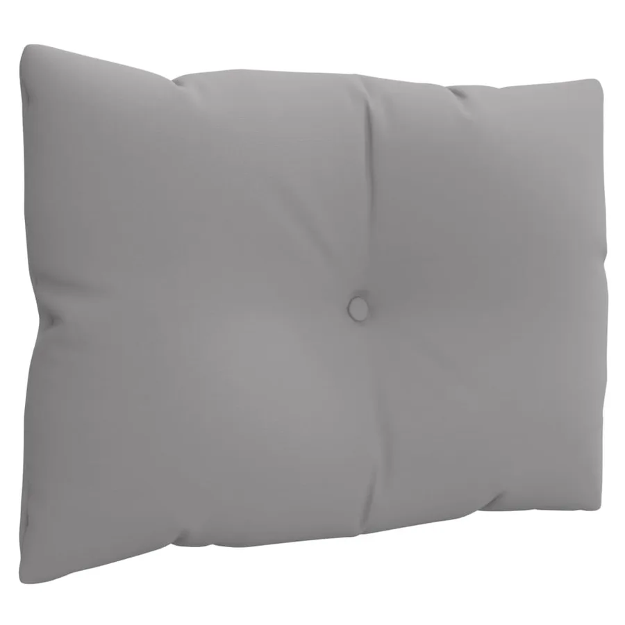 Coussins de palette lot de 3 gris tissu - 4