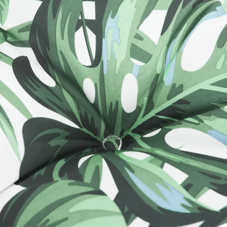 Coussin de palette vert 120x80x12 cm tissu - 7