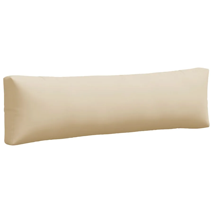 Coussins de palette lot de 2 beige tissu - 5