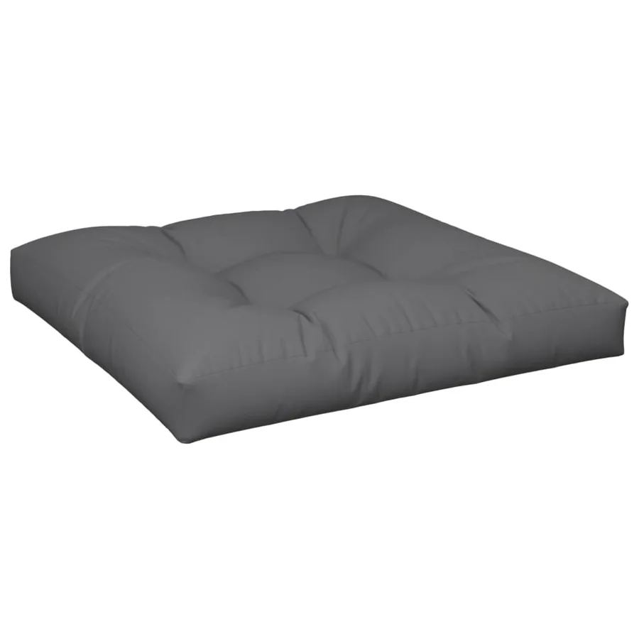 Coussins de palette lot de 2 anthracite tissu - 4