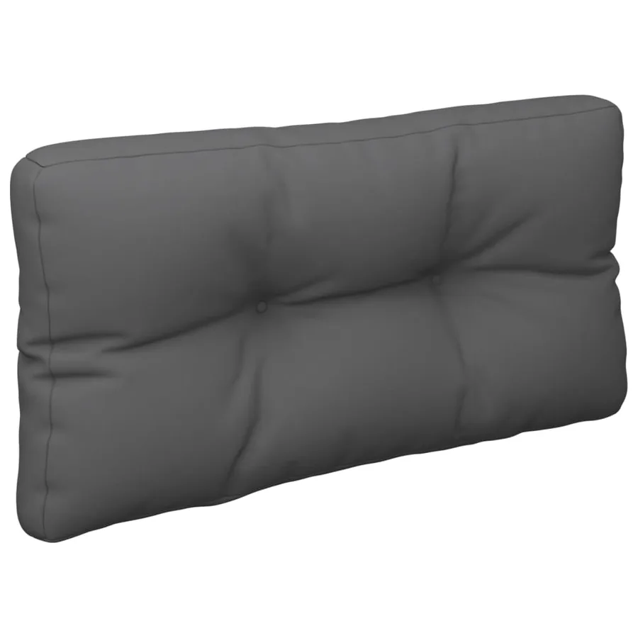 Coussins de palette lot de 2 anthracite tissu - 5