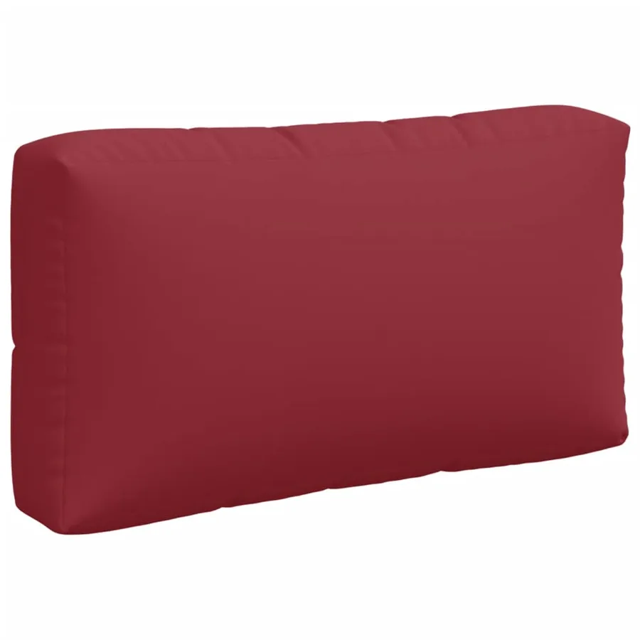Coussins de palette lot de 3 rouge tissu - 6