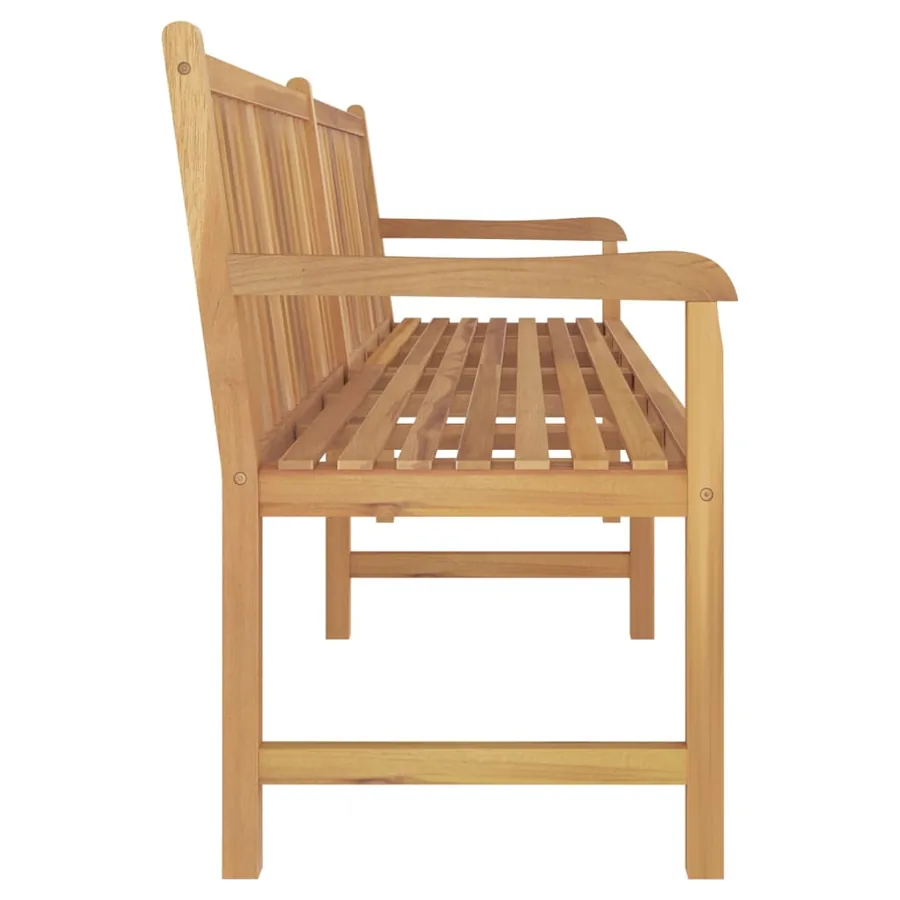 Banc de jardin 228 cm bois de teck solide - 3