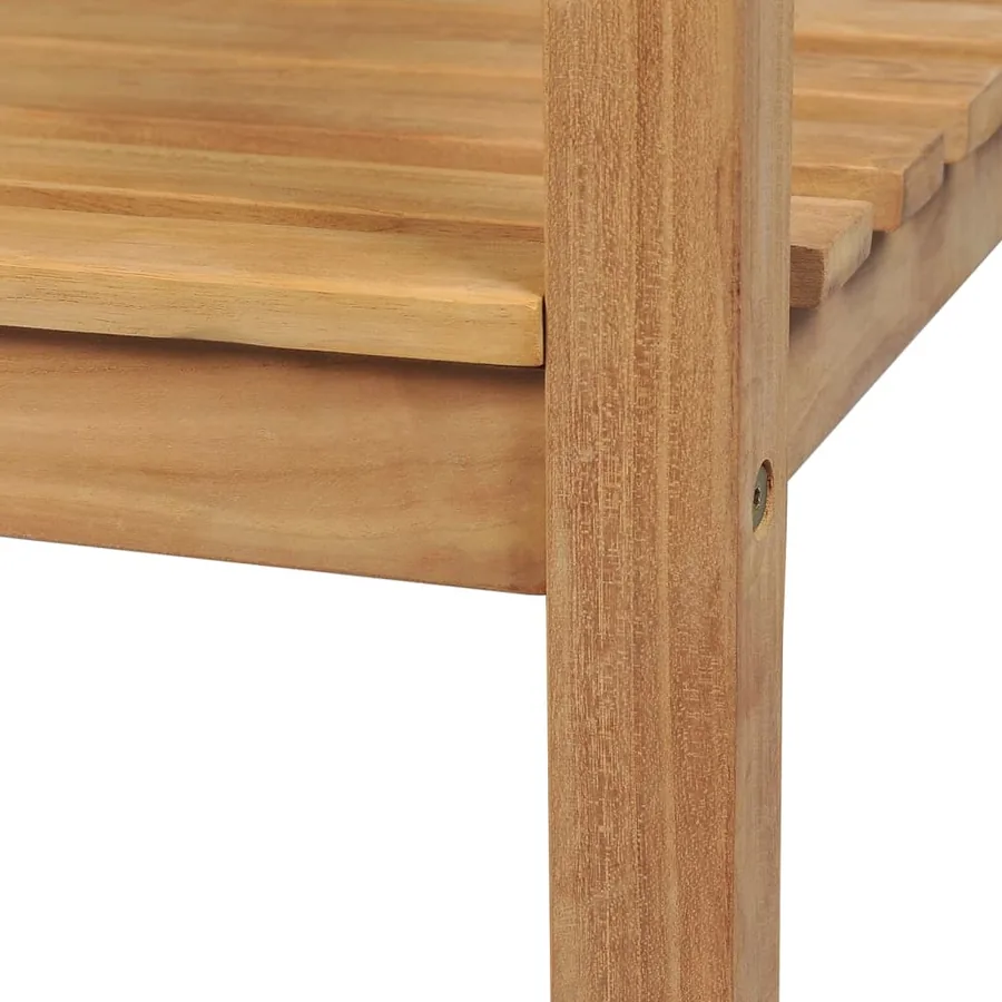 Banc de jardin 228 cm bois de teck solide - 5