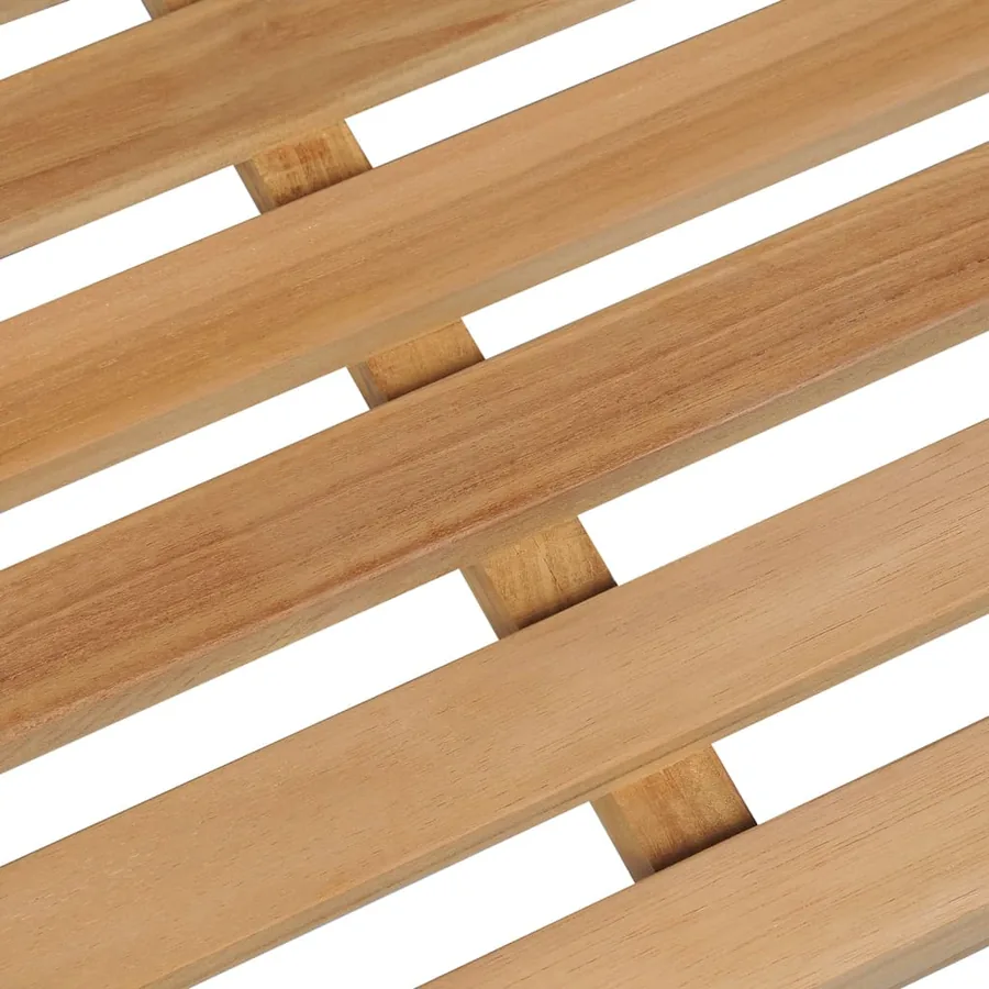Banc de jardin 228 cm bois de teck solide - 7