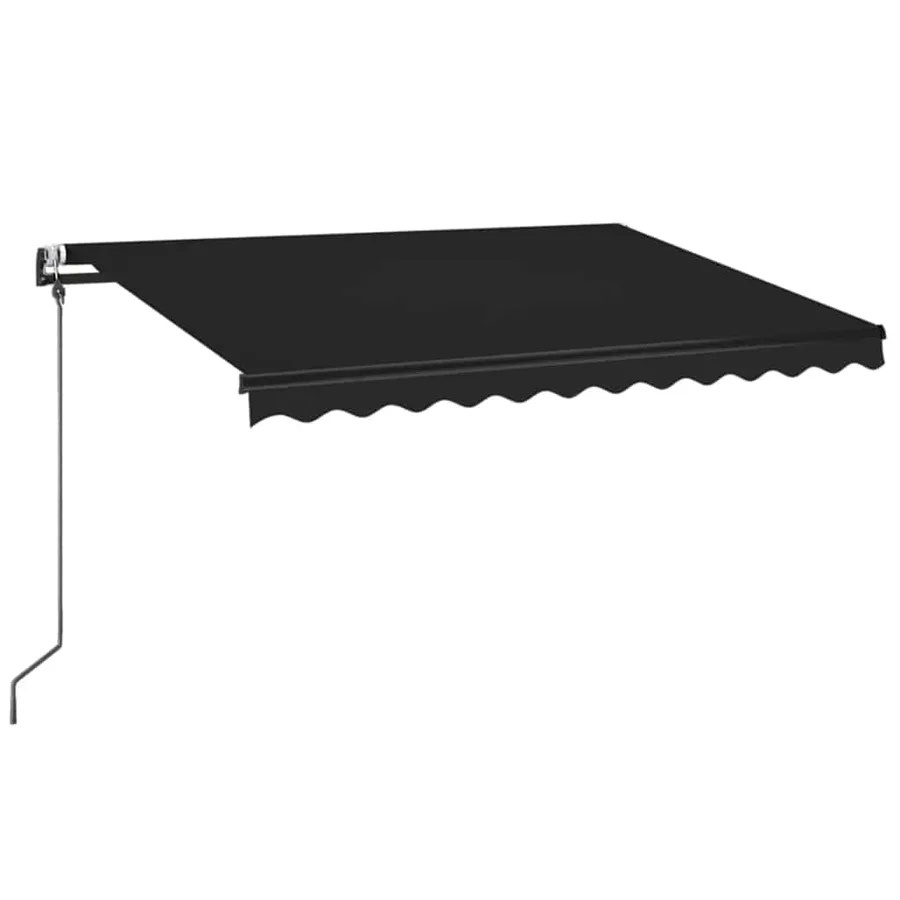 Auvent rétractable automatique 350x250 cm Anthracite - 2