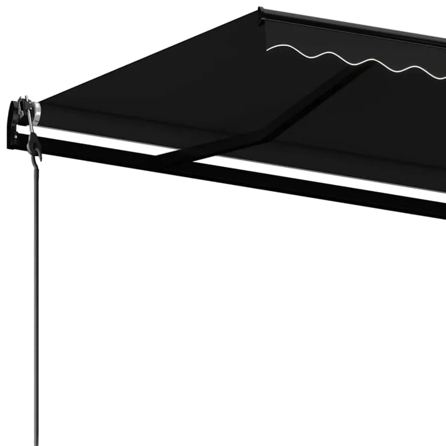 Auvent rétractable automatique 350x250 cm Anthracite - 5