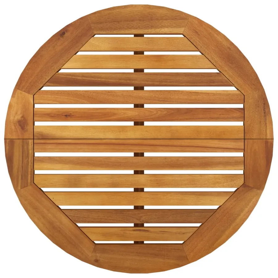 Ensemble de bar de jardin 3 pcs bois d'acacia solide - 7