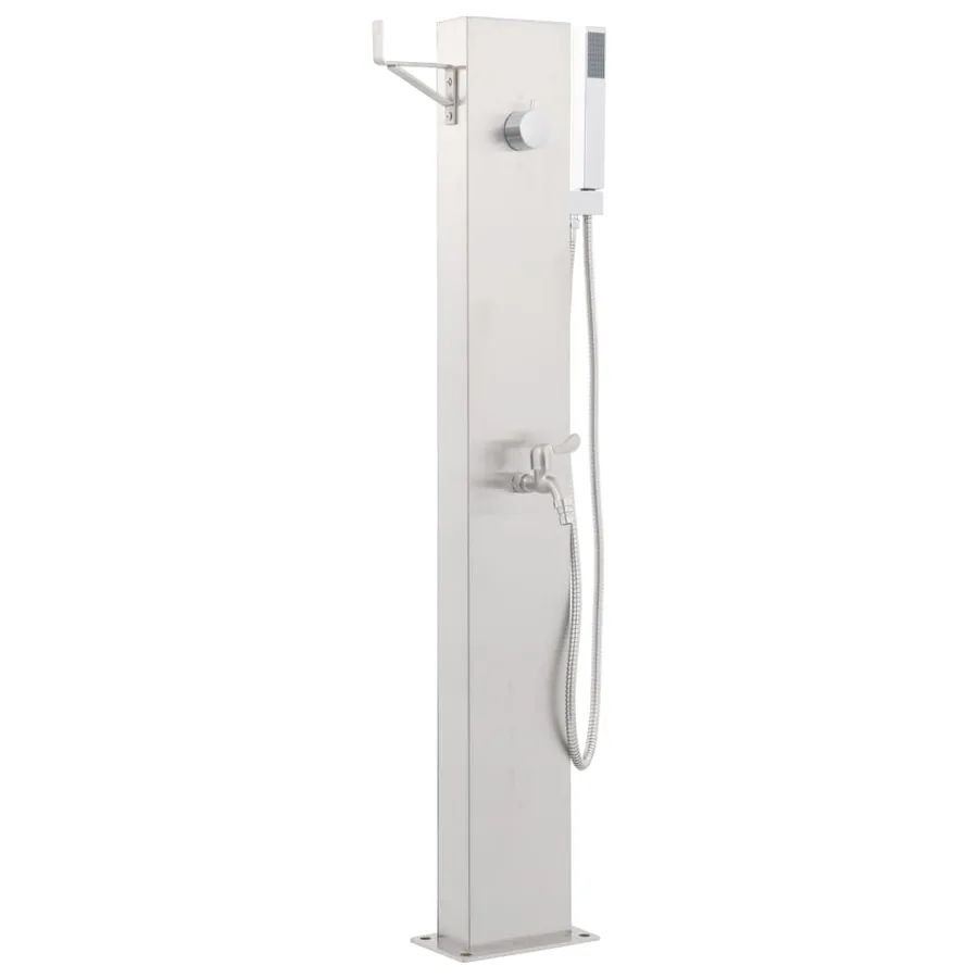 Robinet de douche de jardin 110 cm Acier inoxydable - 2