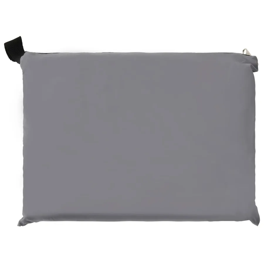 Bâche d'extérieur 3x2,85 m Gris - 6