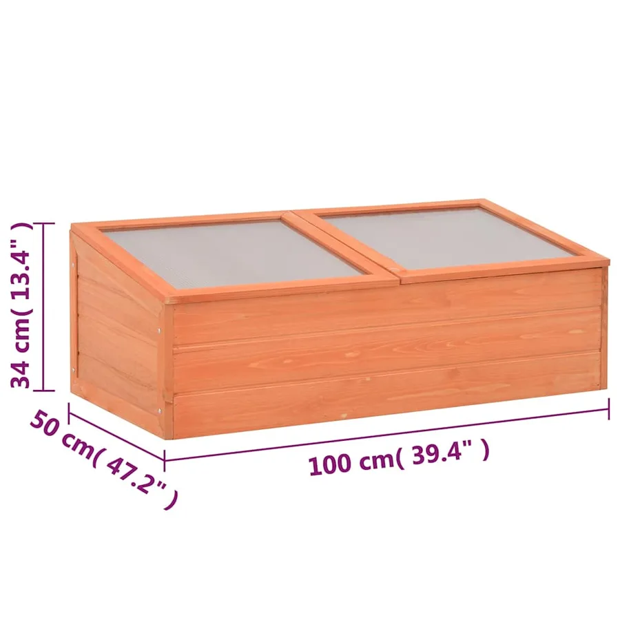 Serre Bois 100x50x34 cm - 10