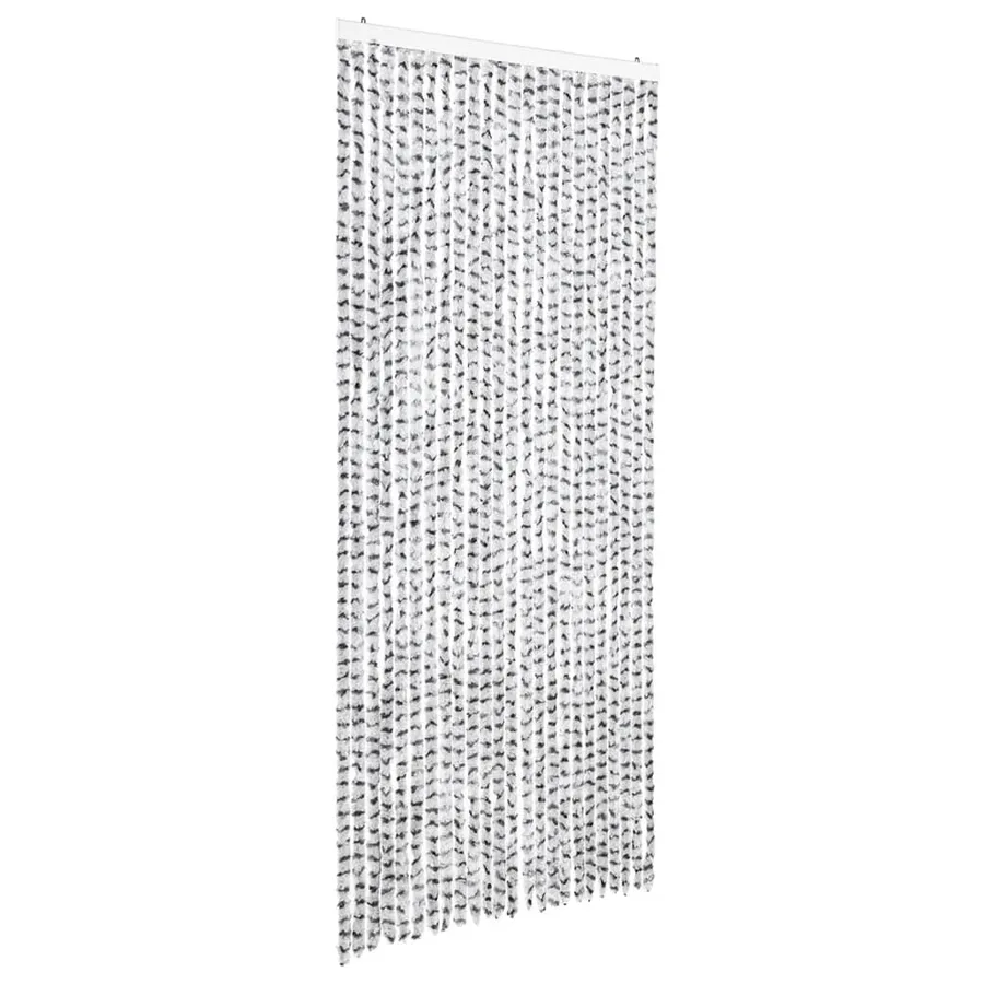 Moustiquaire Gris clair et gris foncé 100x220 cm Chenille - 2