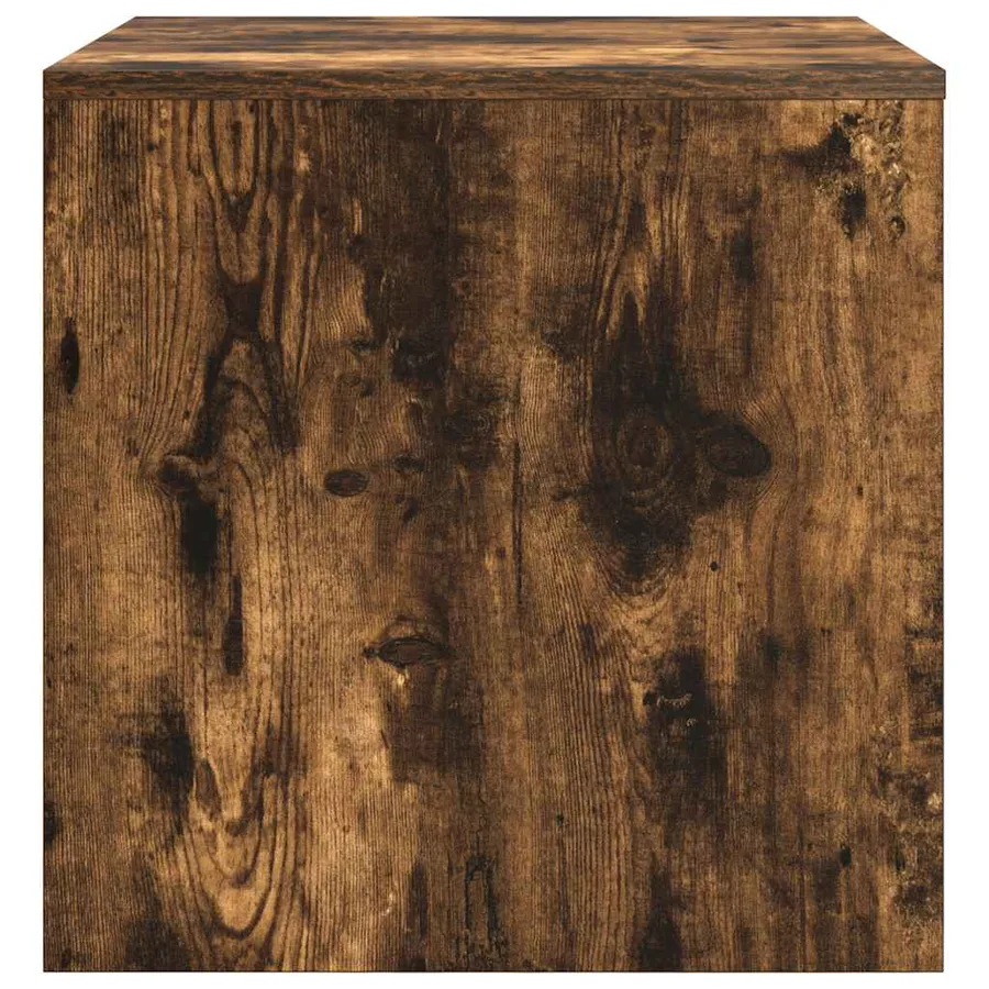 Tables gigognes 3 pcs Chêne fumé Bois d'ingénierie - 8