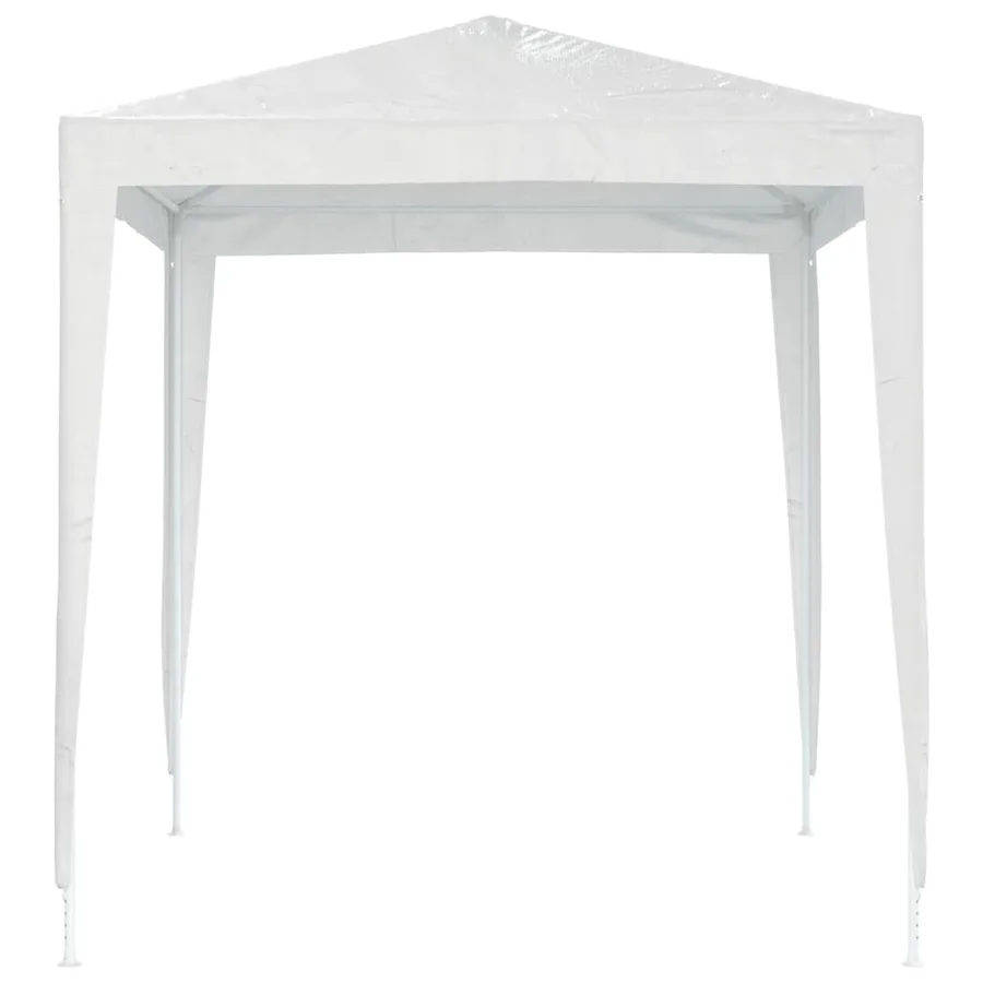 Tente de réception 2x2 m Blanc - 4
