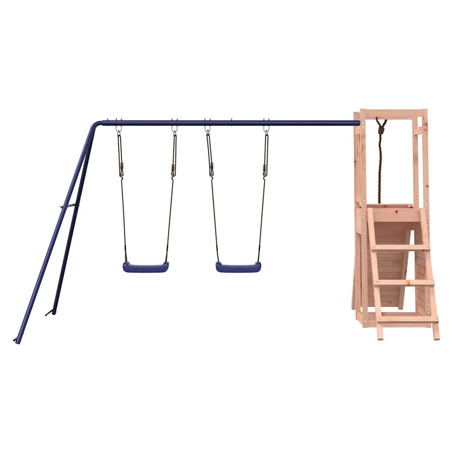 Aire de jeux d'extérieur bois massif de douglas - 6