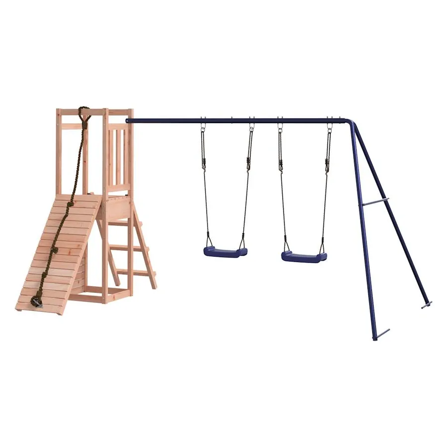 Aire de jeux d'extérieur bois massif de douglas - 7