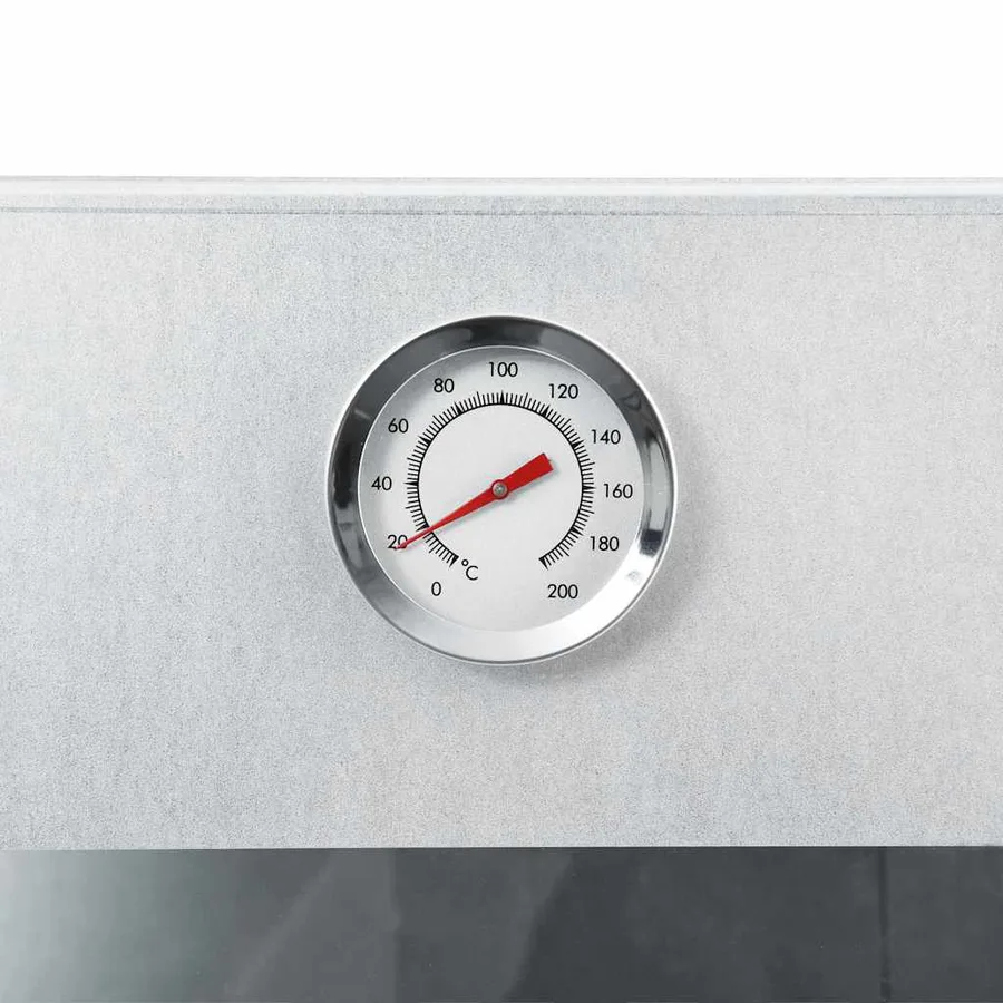 Fumoir de four à BBQ avec 1 kg de copeaux de bois 44,5x29x83 cm - 8