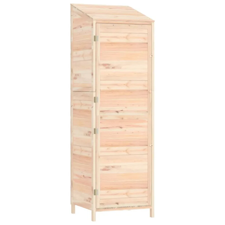 Remise de jardin 55x52x174,5 cm Bois de sapin solide - 2