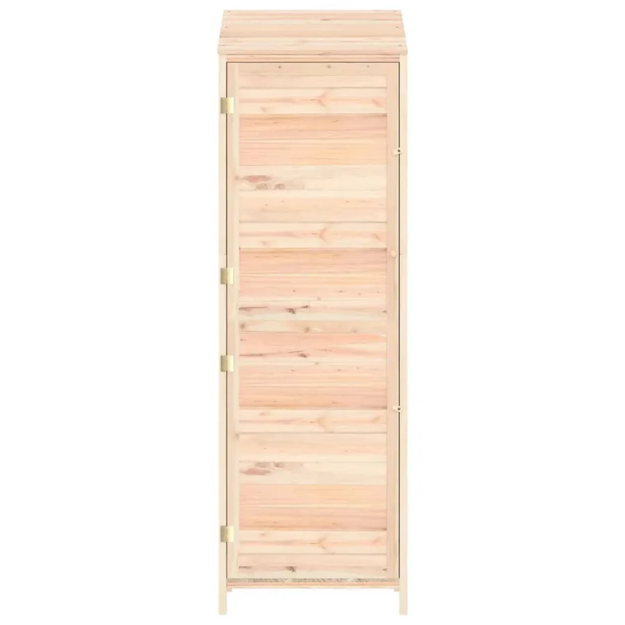 Remise de jardin 55x52x174,5 cm Bois de sapin solide - 4
